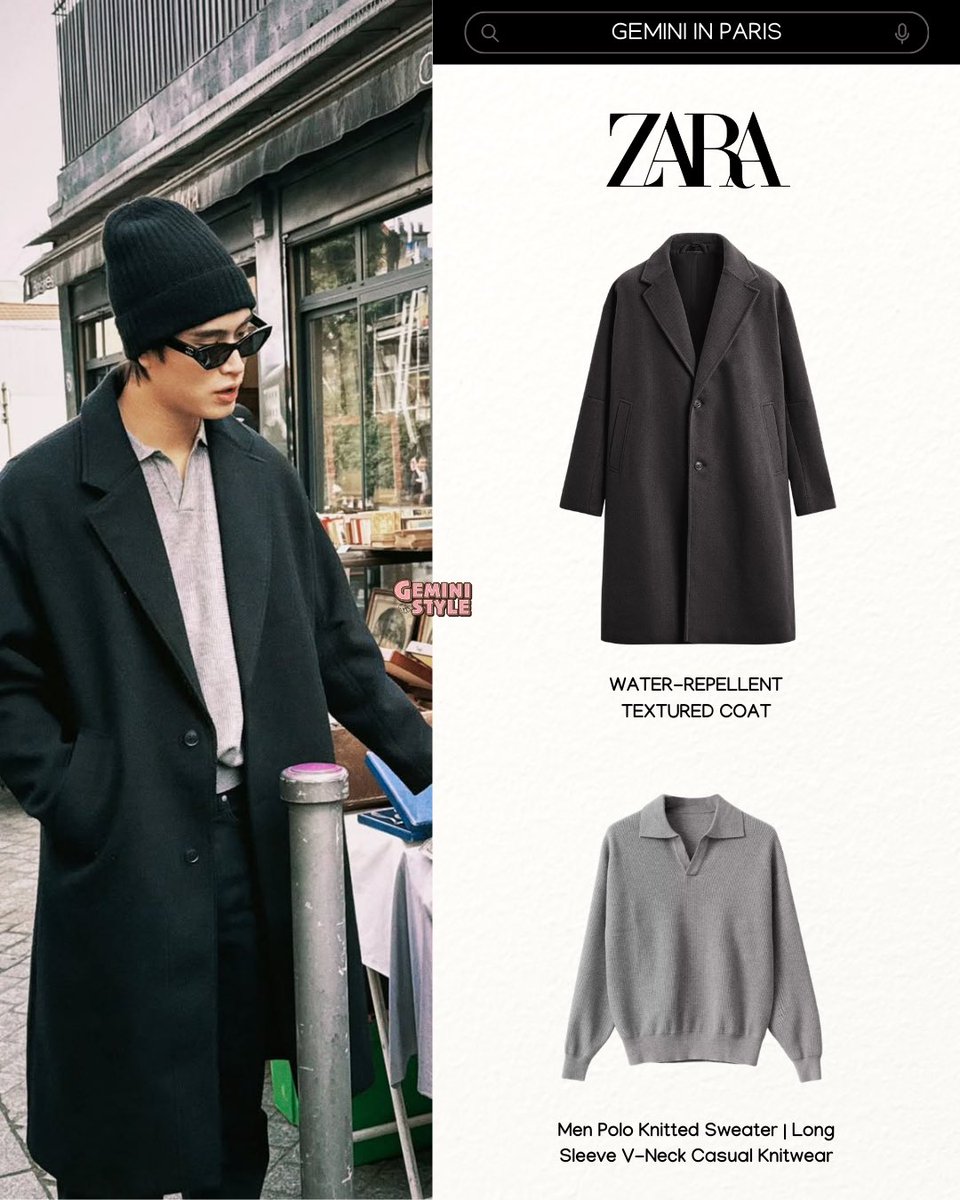 _geministyle's tweet image. ♡ #geministyle_

GEMINI IN PARIS CHIILIN’ DAY
✦ #ZARA @ZARA 

#Gemini_NT #เจมีไนน์ @gemini_ti