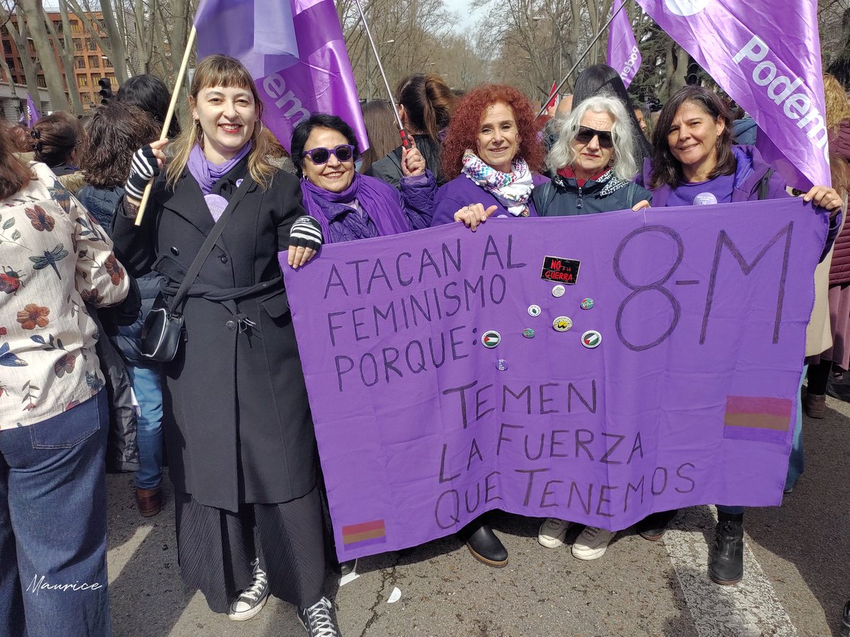 El #feminismo apuesta por la vida. El #8M y siempre, amigas, al fascismo lo paramos las feministas.

<a href="/PFeminismosMad/">Área de Feminismos PODEMOS C. Madrid</a> 
<a href="/podemosmad/">Podemos Madrid</a>