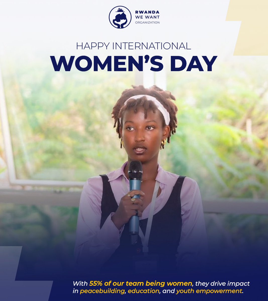 rwandawewant's tweet photo. Happy International Women's Day #IWD2026 https://t.co/ePkK8xiMQh