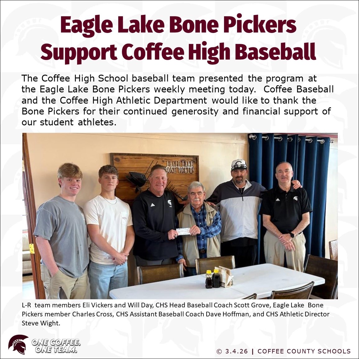 Coffee Trojans Baseball tweet media