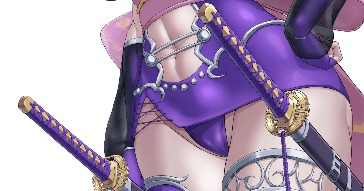 支援サイトにキャラと背景が別レイヤーのPSDを全体公開として投稿いたしました 