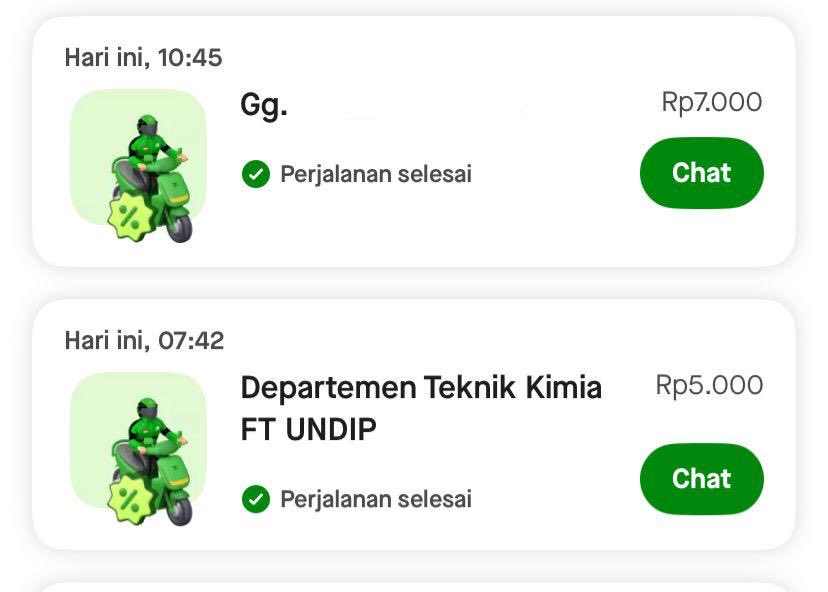 rrrr3_13's tweet photo. ⛑️WARGA TEMBALANG MERAPAT⛑️

Serius deh, baru tau ternyata sekarang ada GoRide Hemat cuma 7 ribu di area UNDIPPP ?  😭

Cuma 7K flat buat sekitar kampus (terutama area UNDIP).

Pake juga kode referral: GOAIESEC (https://t.co/A3uHv90DCk) biar makin hemat!

#GojekSetiapHari https://t.co/3MQwuLZXzF