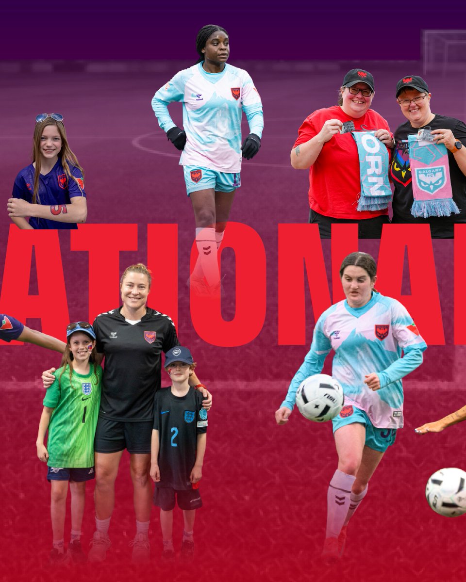yycwildfc's tweet photo. The game is only part of the story. 

This International Women's Day, Calgary Wild FC celebrates the women shaping our club, our city, our province, and our community. 

#YYCWFC #SoarWithUs #NSL https://t.co/ISbaBisCVJ