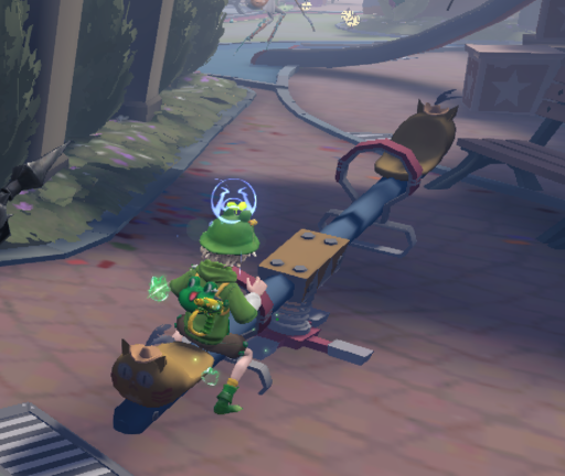 this florian on public map is crying because no one is playing with him