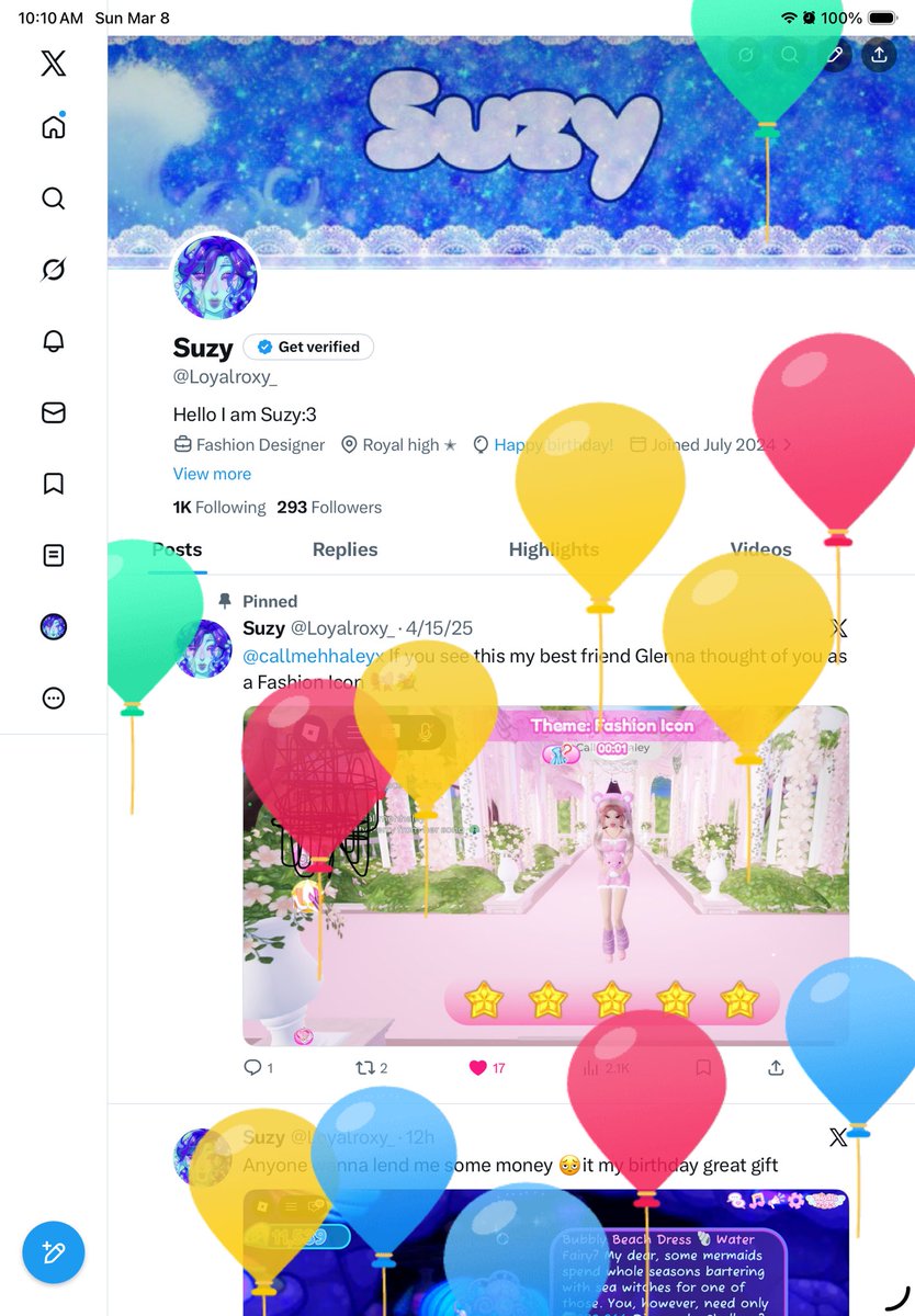 Suzy tweet media