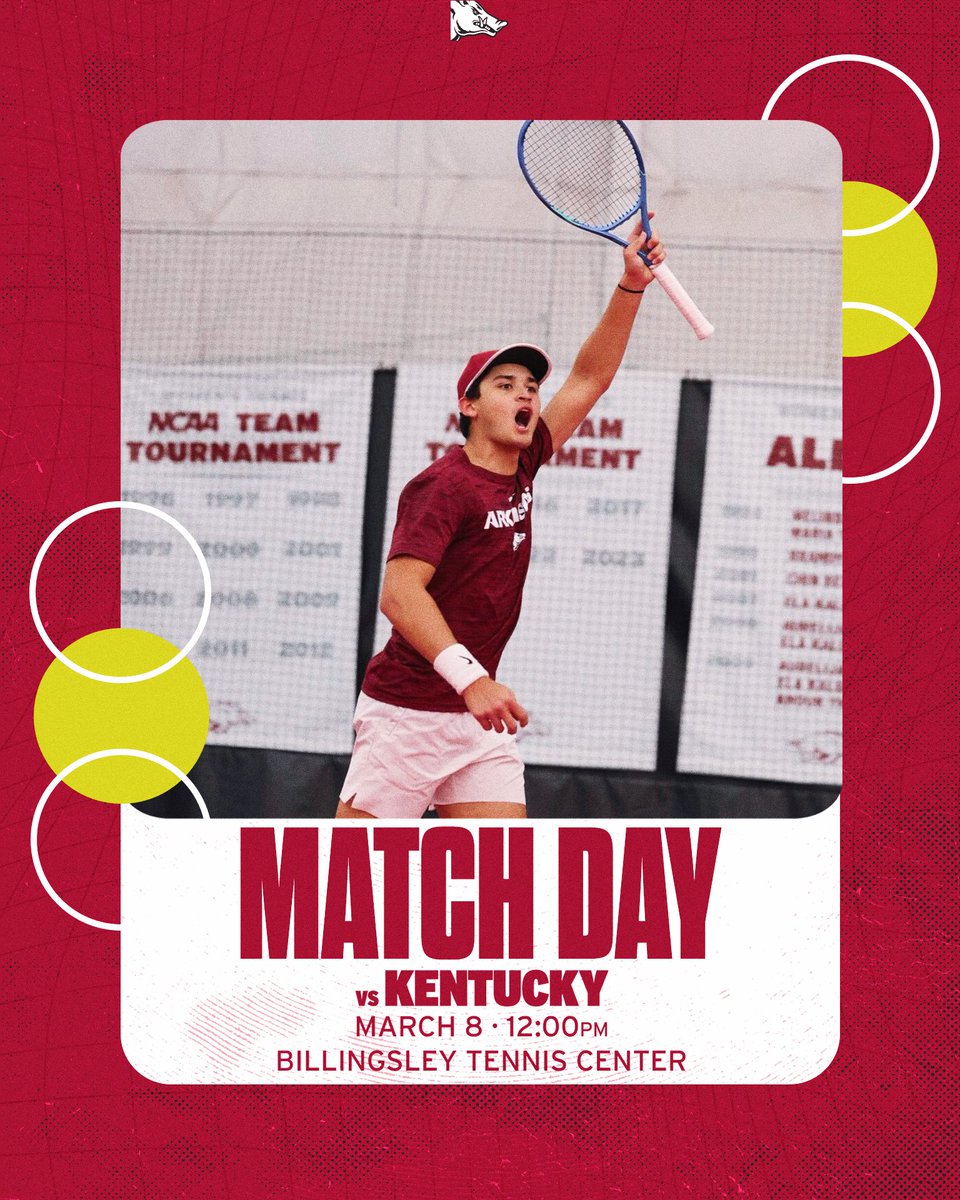 Razorback Men’s Tennis tweet media