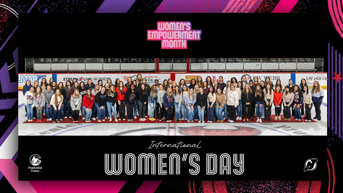Happy #InternationalWomensDay. Join us in celebrating the women of the New Jersey Devils and @PruCenter, who continue to serve as inspiring leaders in sports and entertainment. Happy #InternationalWomensDay. Join us in celebrating the women of the New Jersey Devils and @PruCenter, who continue to serve as inspiring leaders in sports and entertainment.