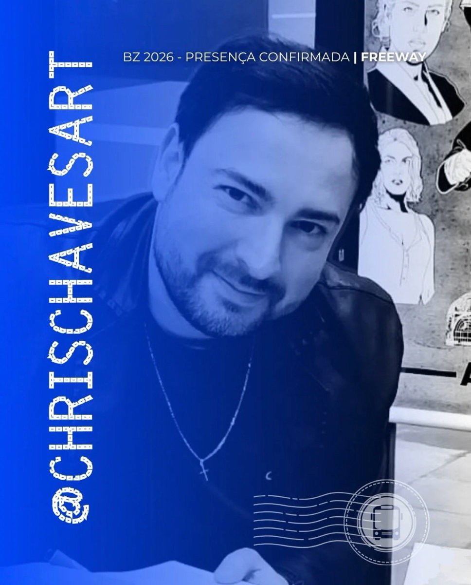 Presença no Buszilla 2026 nos dias 22 e 23  de Maio. #buszilla #Geekworld #culturageek #chrischavesart