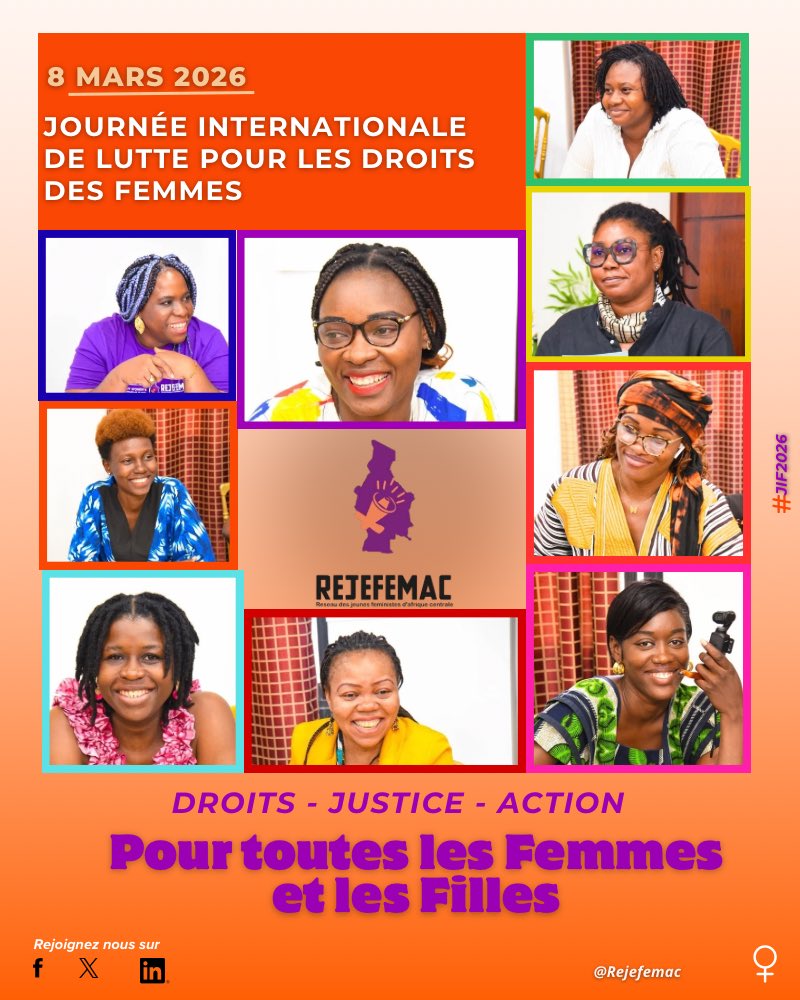 Réseau des Jeunes Féministes d'Afrique Centrale tweet media