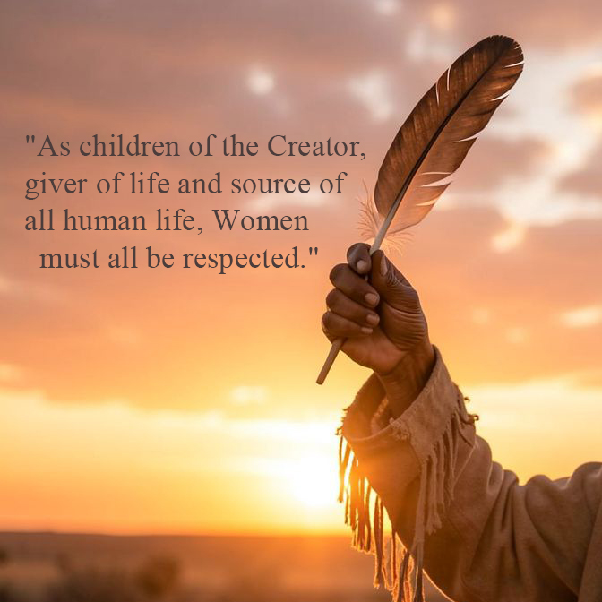 richardjohanson's tweet image. Honoring the sacred strength and resilience of all women today. Happy International Women's Day! #InternationalWomensDay #NativeWisdom #IWD2026