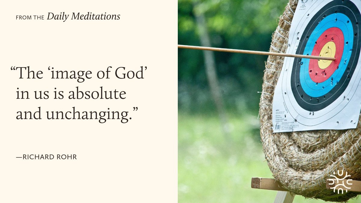 RichardRohrOFM's tweet photo. Sin primarily describes a state of fragmentation—when the part thinks it’s separate from the Whole. It’s the loss of any inner experience of who we are in God.  

I hope you’ll read along this week in the “Daily Meditations” as we explore this idea. https://t.co/tQNyDMlrUL https://t.co/hZxGev8PRb