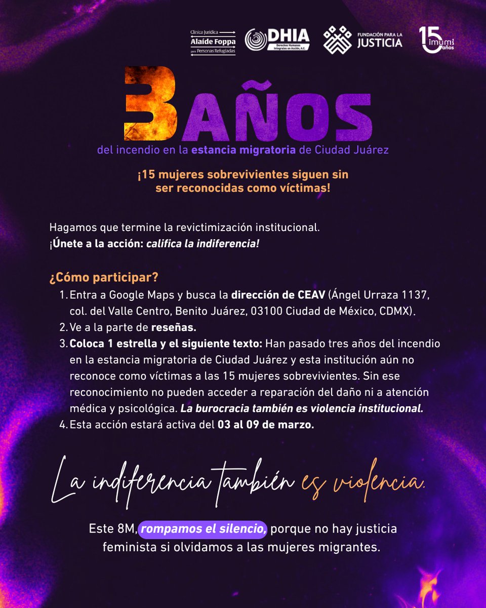 Fundación para la Justicia tweet media