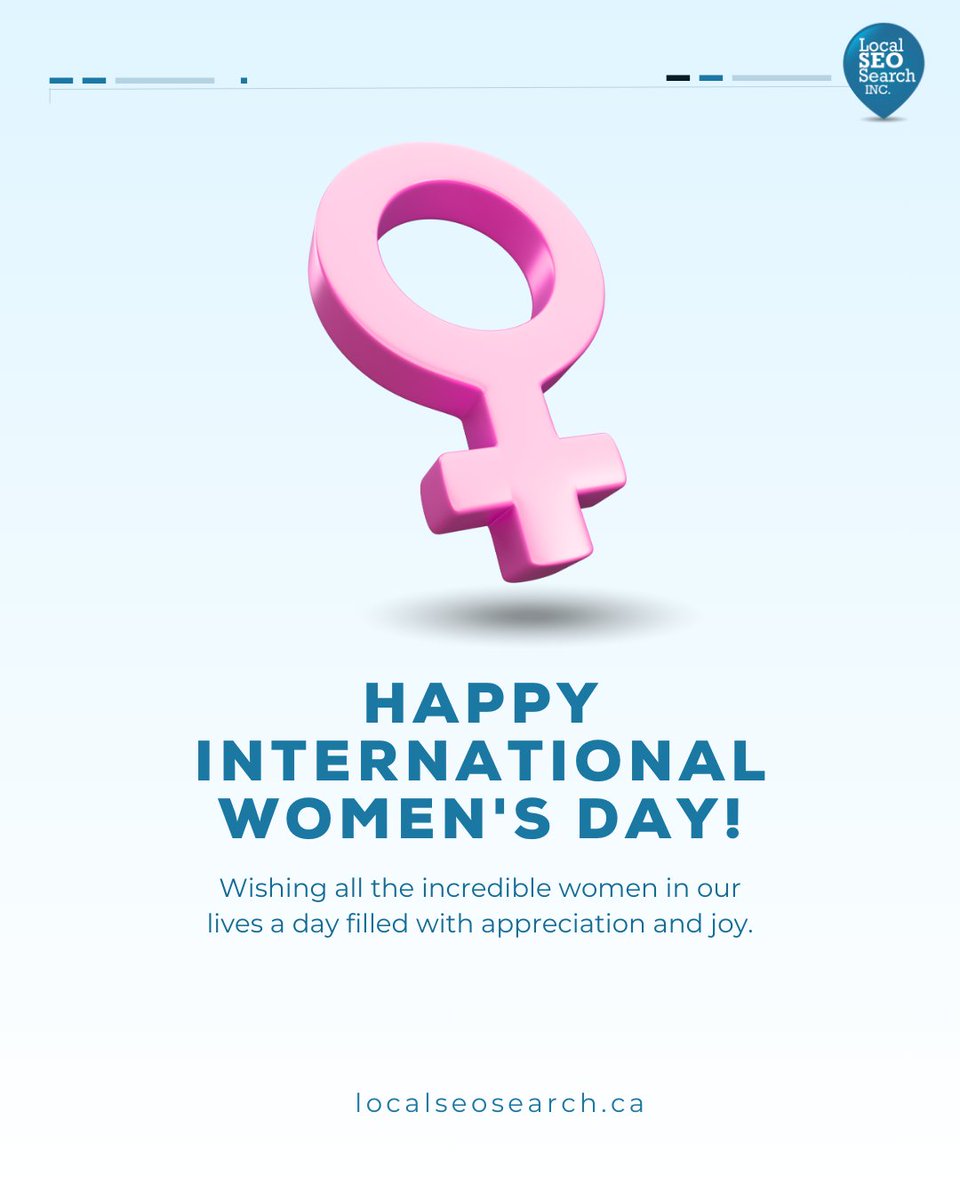 Happy International Women’s Day! 🌷✨