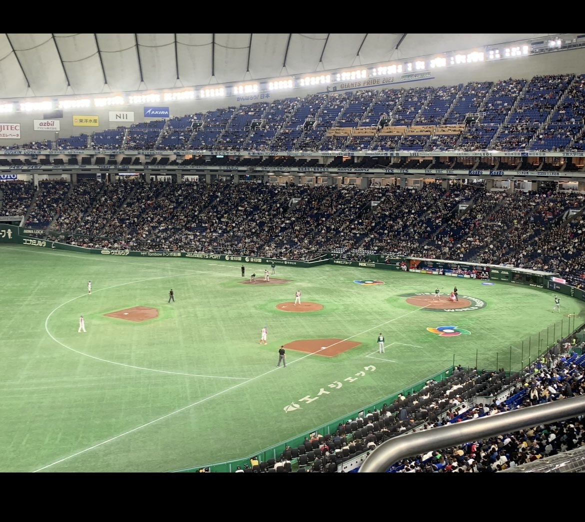 k_treca's tweet photo. これまで3試合WBCを観戦していました。
①13年オランダvsキューバ
②23年キューバvsオーストラリア
③26年日本vs台湾

13年はグリエル、ボガーツと将来のスターが沢山いましたがガラガラですね🫨

明日の韓国とオーストラリアの試合も急遽購入しましたので急いで仕事を終わらせなければ…！！🔥 https://t.co/QmNR9CqkGe