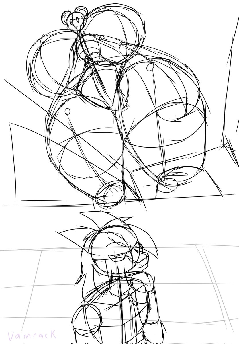 ok so spolier on a lil dumb comic but i think this is the first time i used a box for anatomy lol