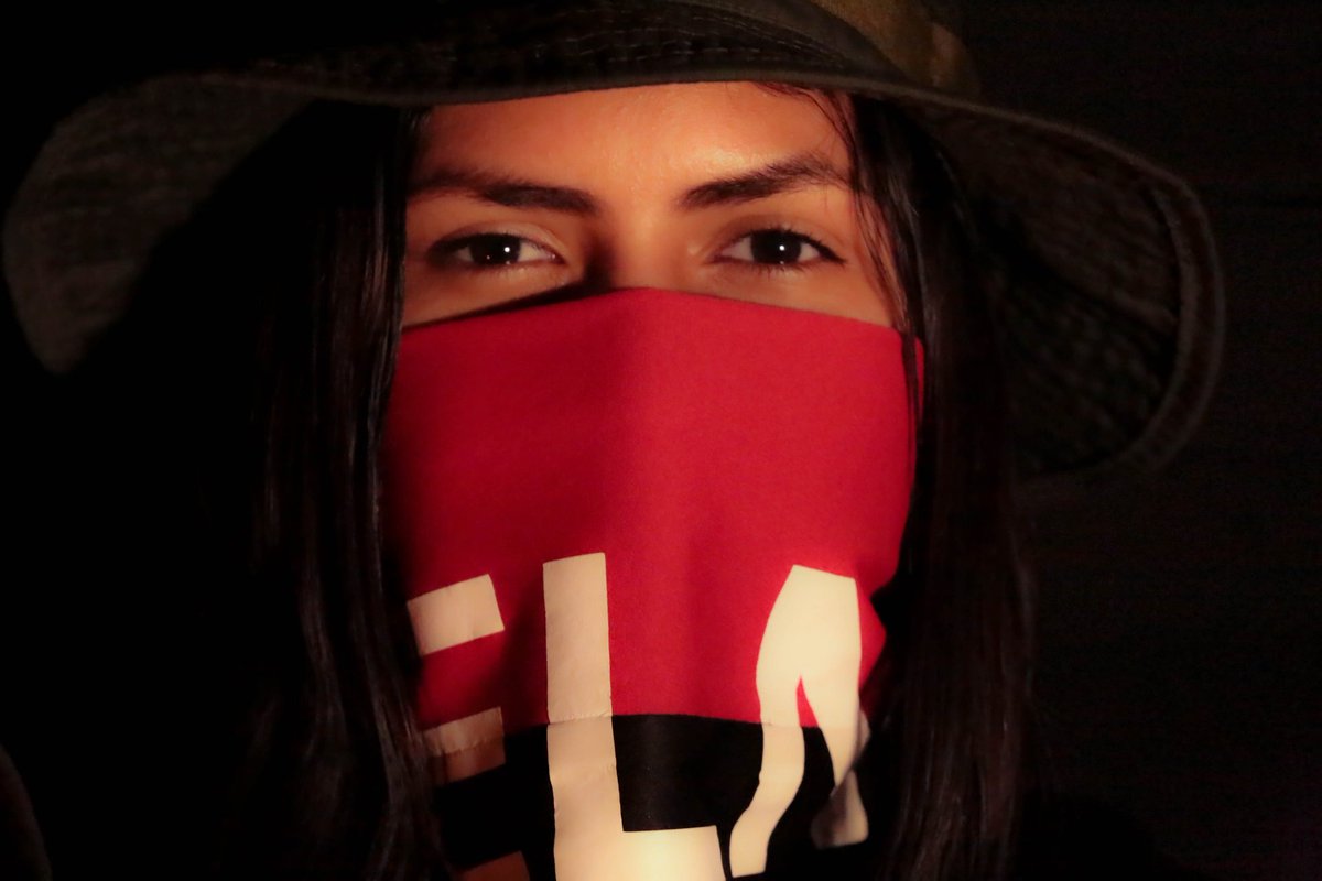 Foto_Insur's tweet photo. Rebeldes, Insurgentes y Elenas. 
Combatientes elenas.
Guerrilleras del Ejército de Liberación Nacional – Colombia. 
Marzo 2026
#8M 
#8Marzo https://t.co/R8fhjVZsIU