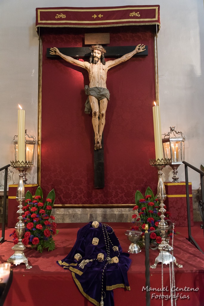 Hoy hemos acompañado a nuestros hermanos de la <a href="/sagradapasion/">Cofradía Pasión</a> en la Misa Cuaresmal en honor al Stmo Cristo del Calvario, Agradecemos como siempre el trato recibido. 
Autor de la foto <a href="/manolo1531/">Manuel Centeno</a>