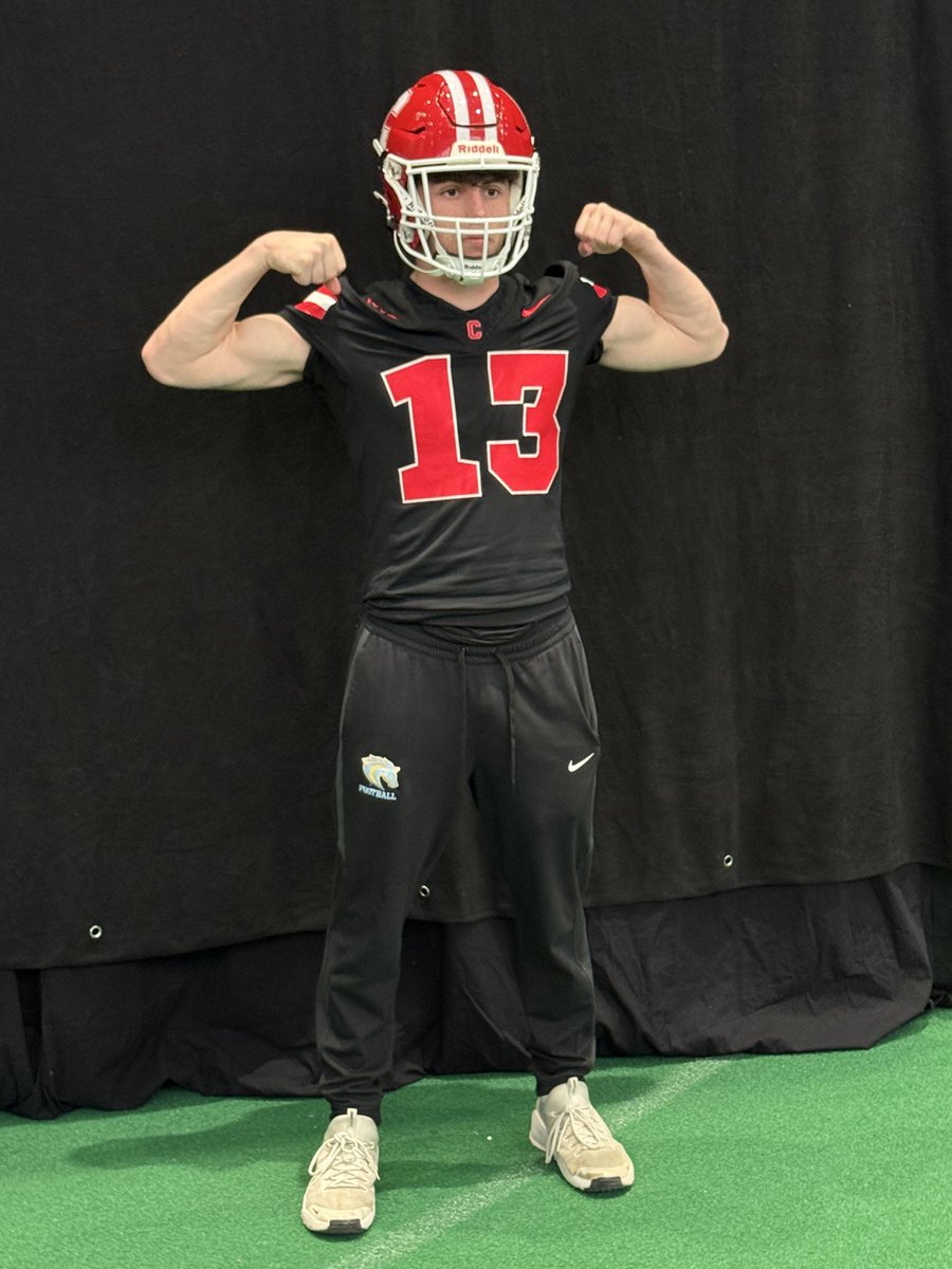 CarsonRuhe2027's tweet photo. I had a great time this weekend at @BigRed_Football junior day. Thank you @CoachEFranklin for the invitation and I look forward to continuing to learn more about Cornell football. 
@CoachEavensonJr @LightridgeFB https://t.co/JdhkCGJcZ2
