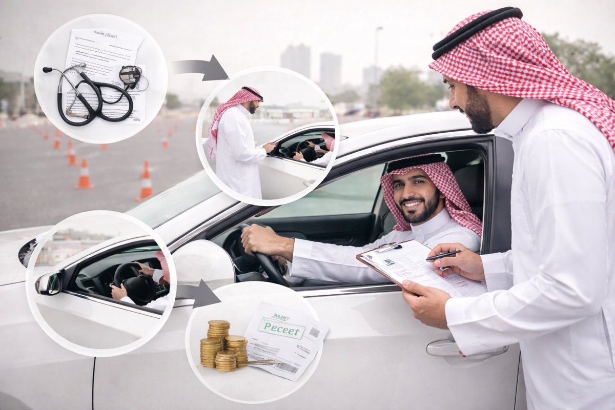 M50go's tweet photo. طريقة #إصدار_رخصة_القيادة في السعودية خطوة بخطوة مع الشروط والرسوم ومدة #اس��خراج_الرخصة
للمزيد ..
https://t.co/WdZkSR1JcM
#إصدار_رخصة_قياده
#كم_رسوم_رخصة_القيادة https://t.co/EsHPcFOY1k