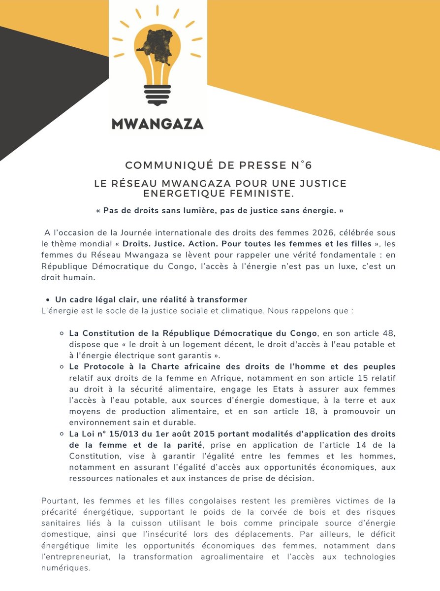 Réseau Mwangaza RDC tweet media