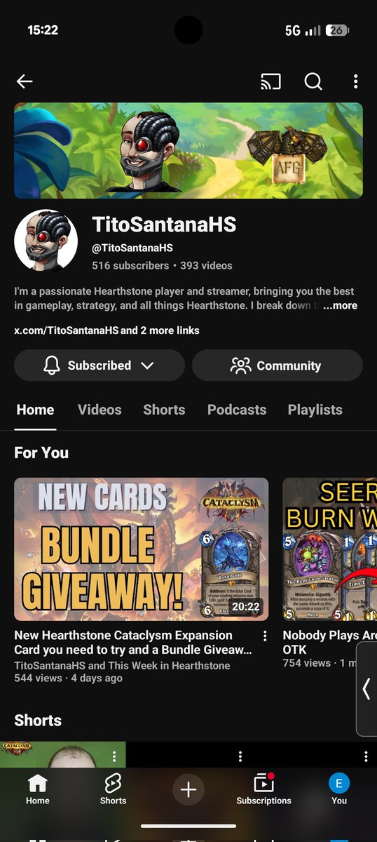 EnrY99_'s tweet photo. @TitoSantanaHS @PlayHearthstone Lesgo https://t.co/IMjFlDzRsB