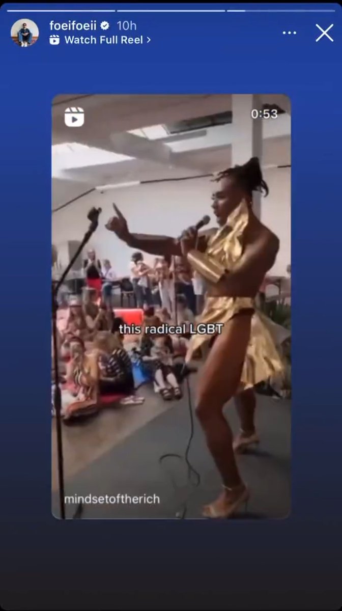 สำหรับคนไม่ทราบ 
1. หนังโป๊ Step Sister
2. แชร์รีล anti lgbtqian *ในคลิปเรียก radical LGBT 
อื่นๆ ต่อในเมนชั่น