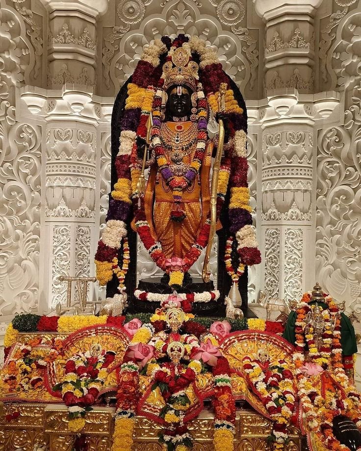 विश्व विधाता का नाम लेना ही दुनिया का सबसे बड़ा सौभाग्य है प्रभु नाम लेने से ही कल्याण कर देते हैं 
जय श्री राम