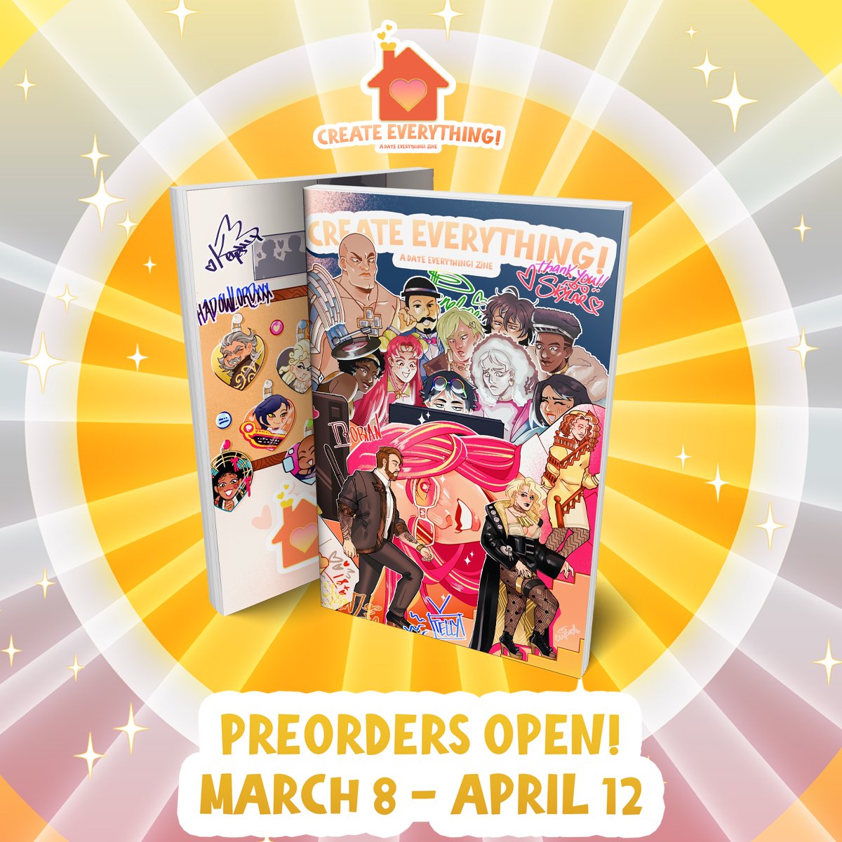 Create Everything! A Date Everything! Fanzine tweet media