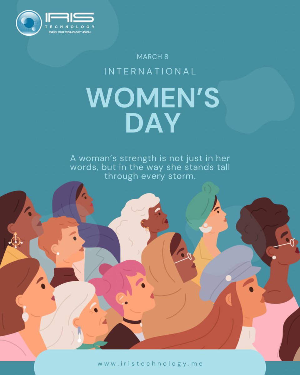 IRIS_Technology's tweet photo. Celebrating the strength, resilience, and impact of women everywhere.
At IRIS Technology, we are proud to support and empower women shaping the future of technology.

Happy International Women’s Day.

#InternationalWomensDay #WomenInTech #IRISTechnology https://t.co/JhmArNwwQR