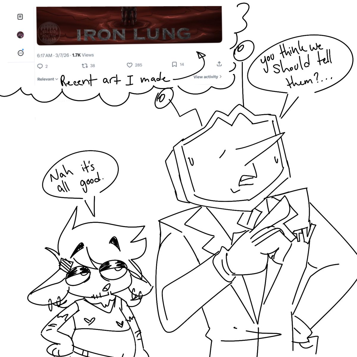 Seeing all the love on my recent art post and realizing how many dont actually know what my page is like :)