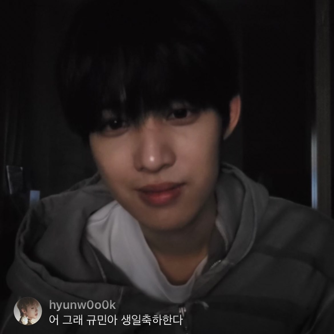 muzin popping in to doha’s live to say happy birthday no one can break my family apart