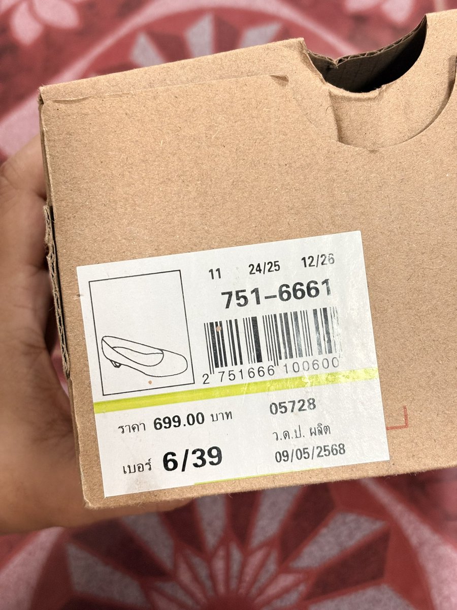 9thjancnp's tweet photo. ส่งต่อรองเท้ารับปริญญาค่ะ🌟
Bata ไซส์ 39 สูง 2 นิ้ว (เท้ายาว 25.5) ติดกันกัดพร้อม ส่งต่อ 420 รวมส่งค่า💌 ทักมาขอดูรูปเพิ่มเติมได้ค่ะ ใส่ 2 ครั้งถ้วน #ส่งต่อรองเท้ามือสอง #ส่งต่อรองเท้ารับปริญญา #ส่งต่อรองเท้า #รับปริญญา https://t.co/u83WSCbIvD