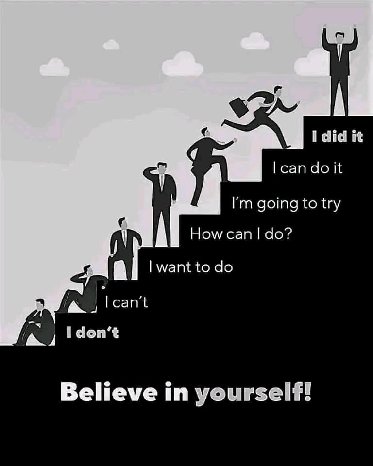 Believe in yourself!!!