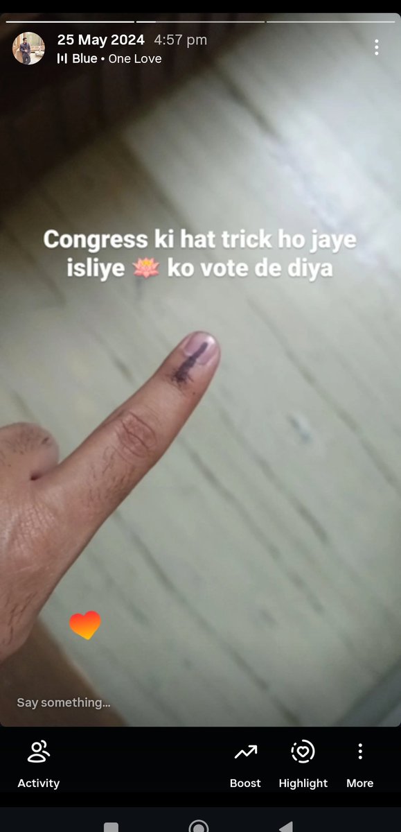 ‼️I AM ASHAMED OF MYSELF ‼️
I voted for BJP in 2024 general elections, and I even posted this story on Instagram back then. But seeing what is happening with us today, I feel deeply embarrassed and regretful that I voted for such a disgraceful, Neech, Kapti, unworthy party.

I am