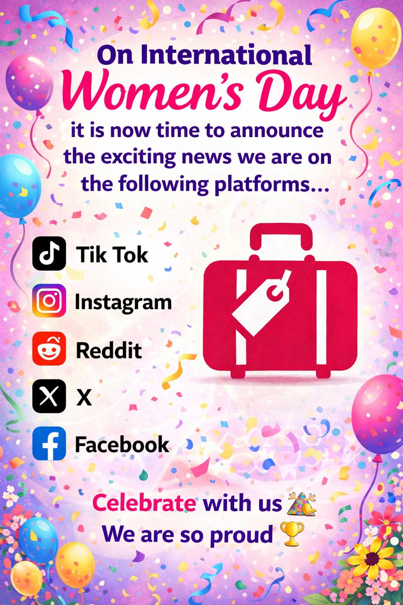 Wow to celebrate #InternationalWomenDay2026 we are proud to announce 🥇
#WomensDay #BreakingNews ❤️#travel #trendingpost