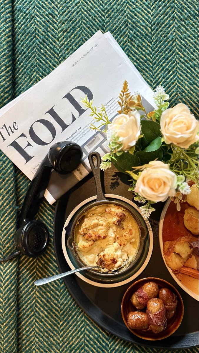 BrookGreenHotel's tweet photo. Sundays are made for roasts 🍽️

Think golden, crispy roast potatoes, perfectly roasted meats, rich gravy, fluffy Yorkshires and all the proper trimmings. Served from 12pm–9pm, our Sunday roasts are all about big flavours and comforting plates.

Settle in &amp; tuck in!

#sundayroast https://t.co/rGPSNOpK2g