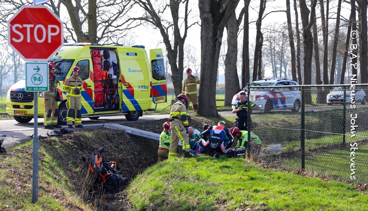 Aanrijding met letsel in Klarenbeek