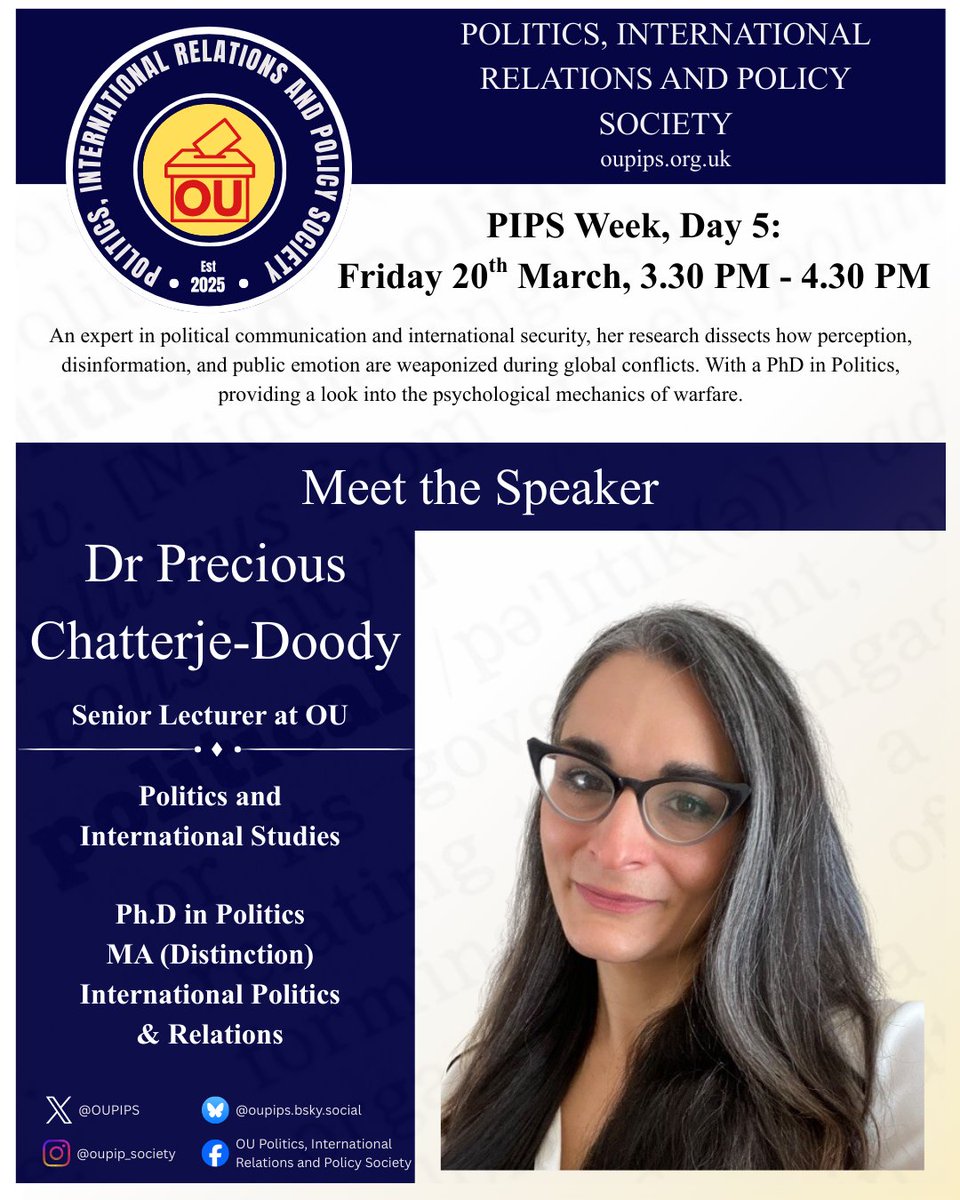 Politics International Relations & Policy Society tweet media