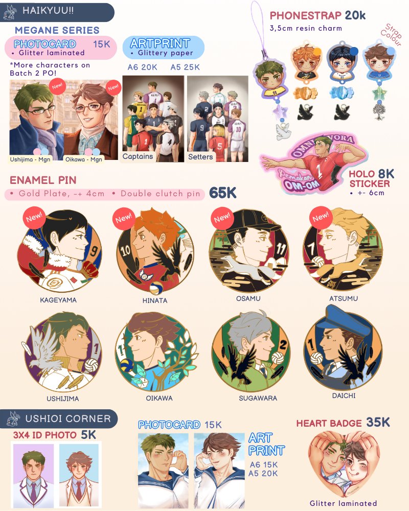 chubbyneoguri's tweet photo. Haikyuu!!

New chara unlocked for enamel pin : Kageyama, Hinata, Osamu &amp; Atsumu ✨️

(6/10) #cf22 #cf22catalogue https://t.co/ZngrOr3p2s