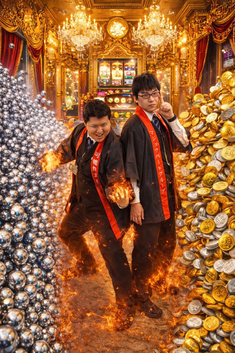 シロメ👀「プレミアムな日に」 メガネ副長🤓「ご来店下さいまして