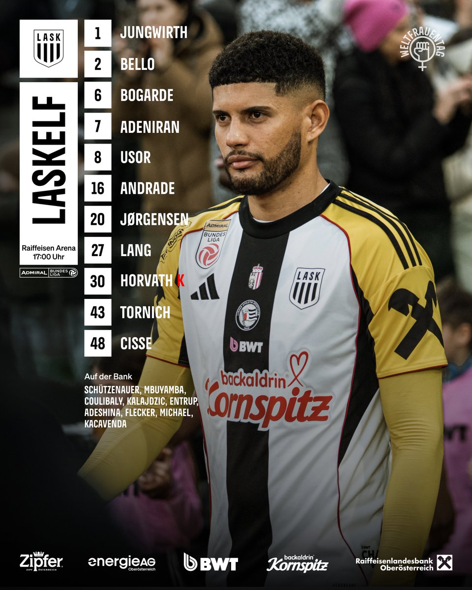 LASK_Official's tweet photo. Auf ins letzte Spiel im Grunddurchgang 💪
#ASKWAC https://t.co/XKN4iAt307