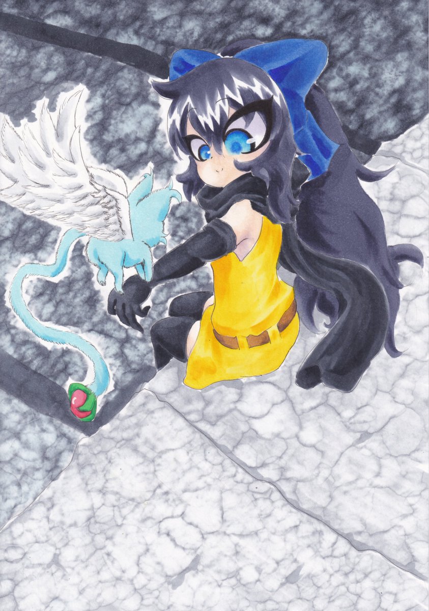 #無言で我ながらかわいいと思う絵を載せる 