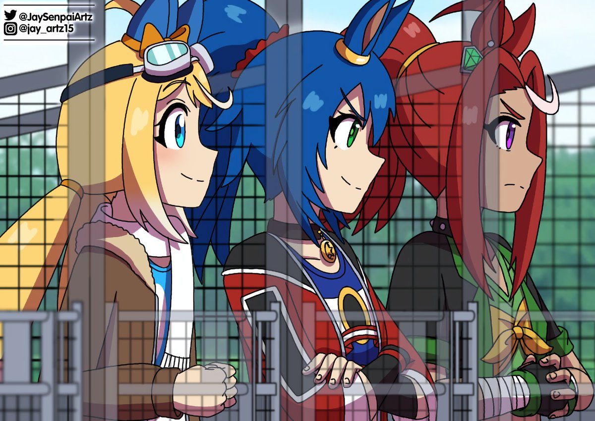 #SonictheHedgehog × #Umamusume️️️ starting gate art!
💙 - Speed Star
💛 - Tornado
❤️ - Land Breaker
#ウマ娘 #Tails #KnucklesTheEchidna