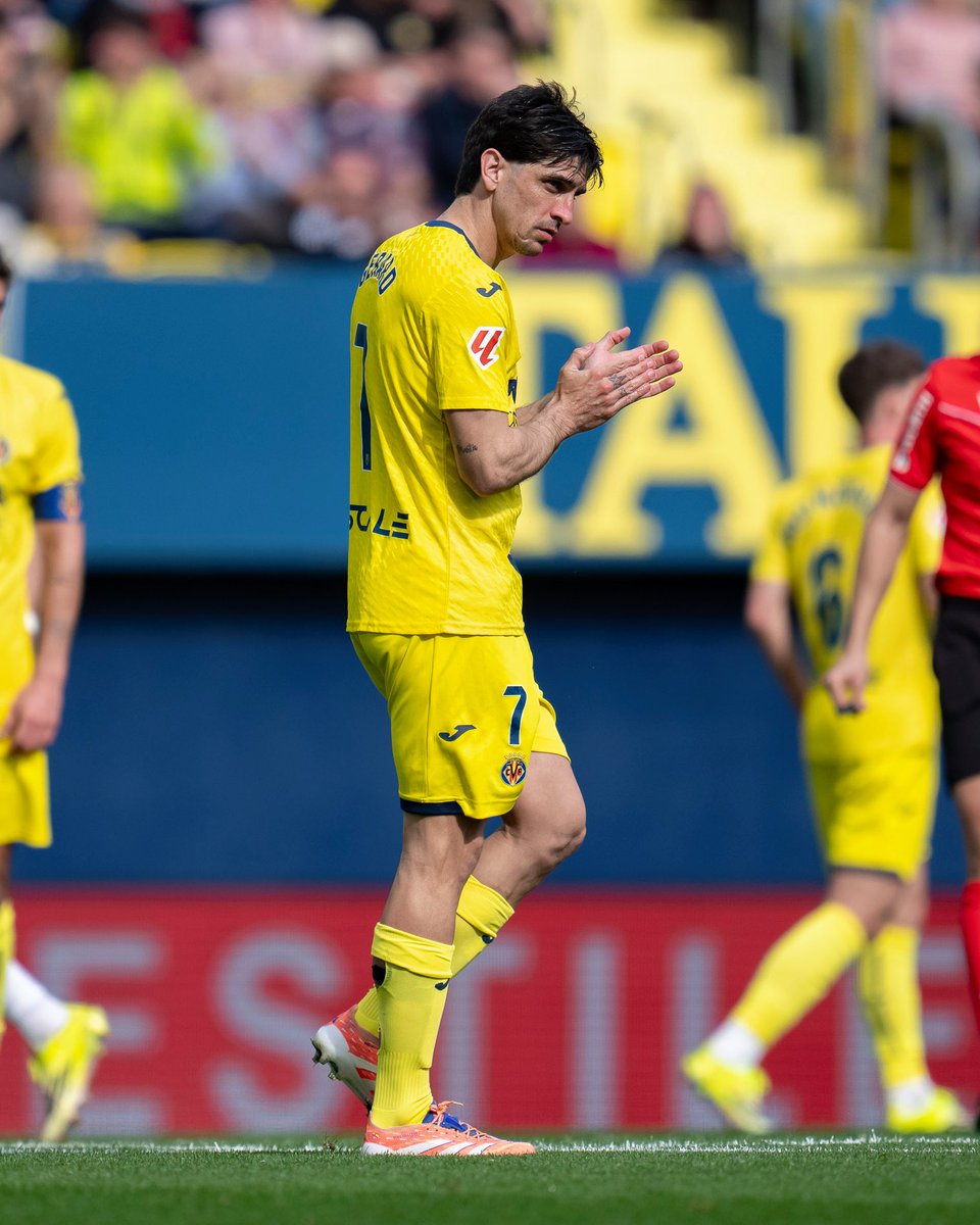 VillarrealCF's tweet photo. Qué ganas teníamos de volver a verte, Geri 🐐 https://t.co/gsdqdrcafZ