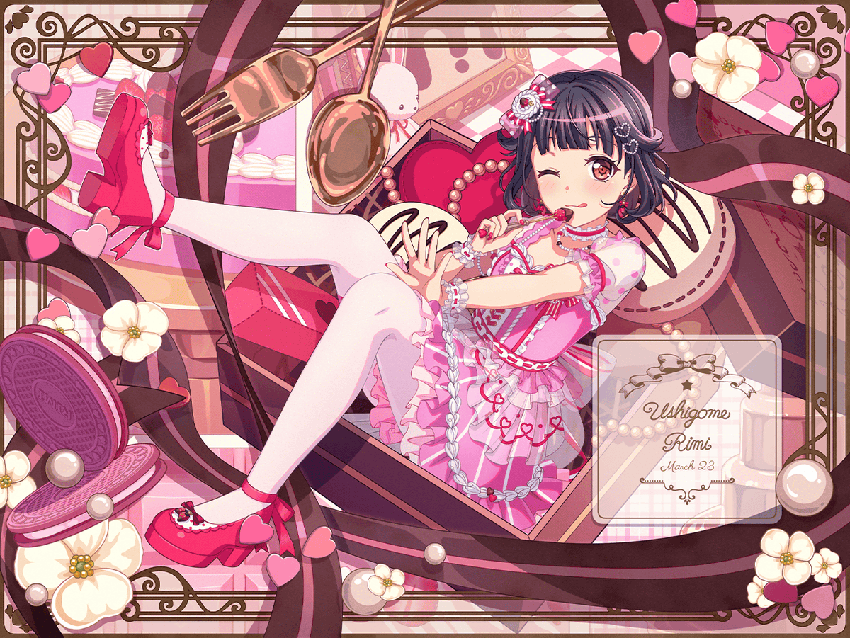 bandorifrance's tweet photo. [Anniversaire]

Nous sommes le 23 mars et nous fêtons l'anniversaire du personnage de Rimi Ushigome, bassiste de #PopiPa.

Vous pourrez retrouver les fanarts et autres créations de fans via ces #
#牛込りみ生誕祭2026
#牛込りみ誕生祭2026

Joyeux anniversaire Rimi 🎂 https://t.co/jZAaKVfSv0