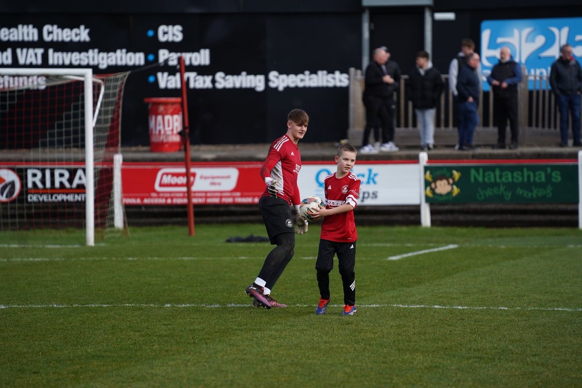 ❤️ We were delighted to have Jacob Stewart as yesterday's Matchday Mascot. 

🙌 We hope you had an amazing day, Jacob!