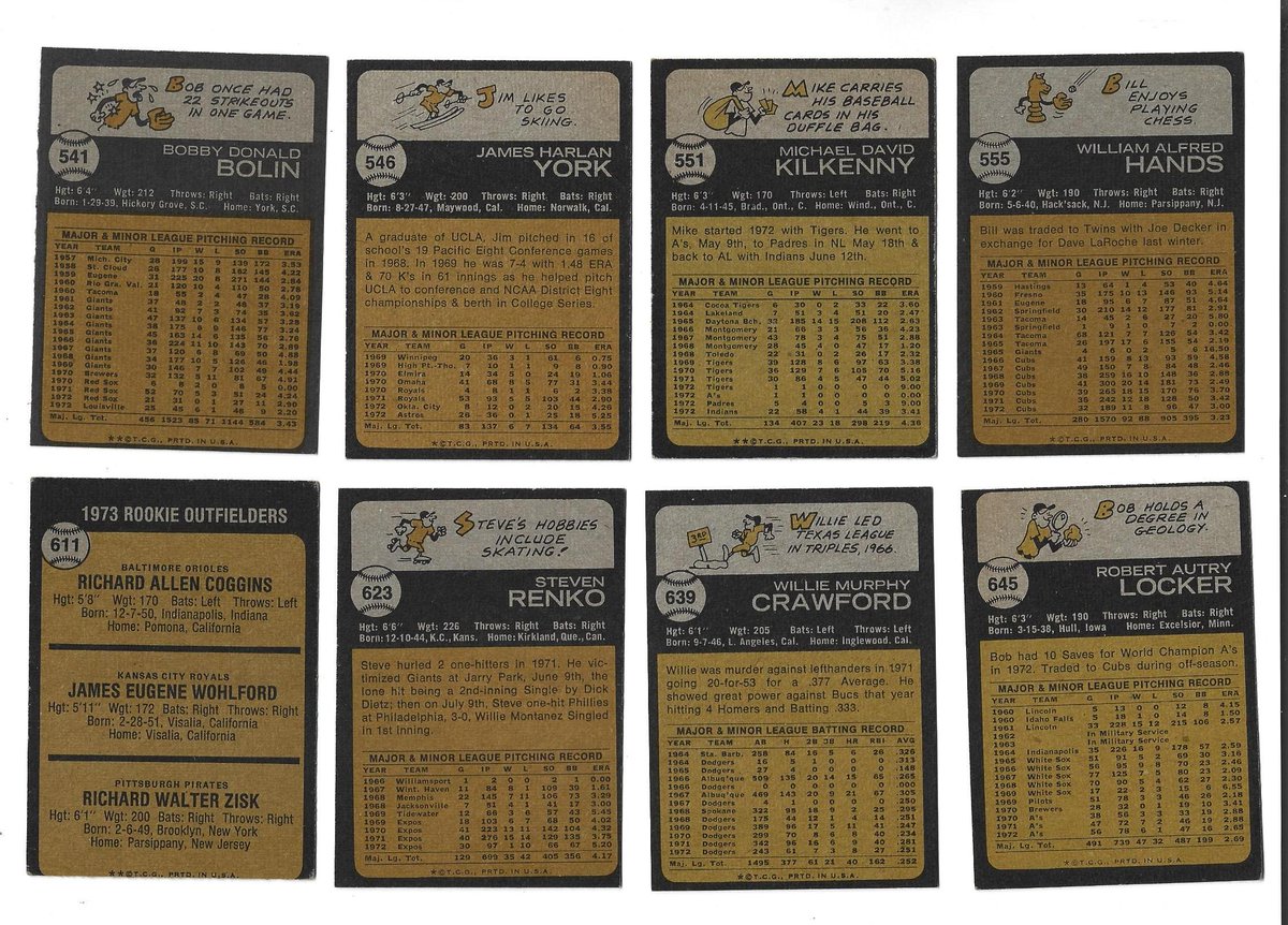 1973 EX-Mint High Numbers

$3.00 each

Always a stack sale!

**Shipping is additional - $1.00 PWE / $5.50 BMWT**