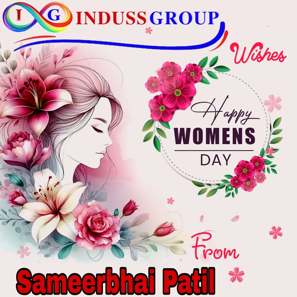 SameerPatil's tweet photo. 💐 #HappyInternationalWomensDay 💐

To All the Incredible #Women!

Your Strength Inspires, Your Kindness Uplifts and Your Courage Changes the World Every Single Day. ⚡

You are Leaders, Dreamers, Creators, Nurturers and Warriors! 

#WomensDay https://t.co/xQwO04BgL1
