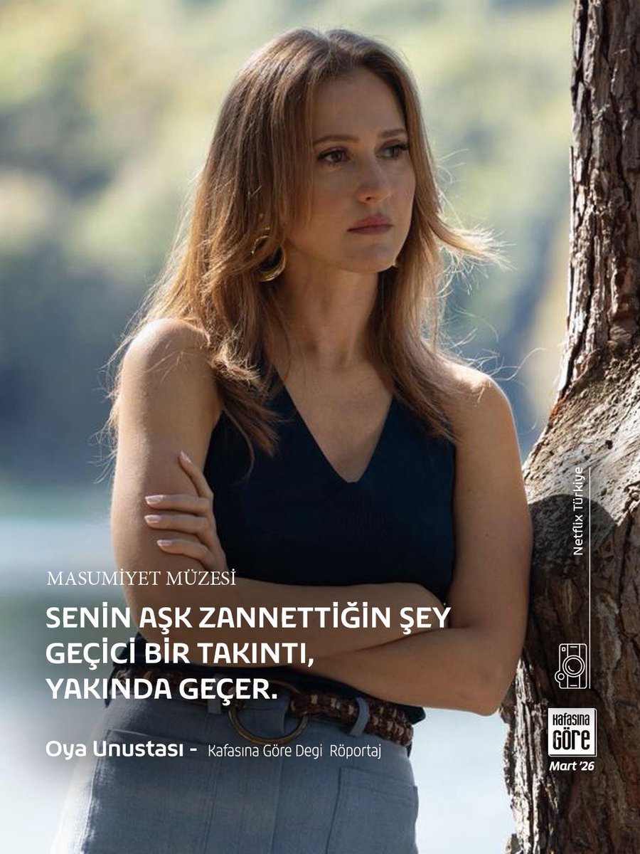 _kafasinagore's tweet photo. Senin aşk zannettiğin şey geçici bir takıntı, yakında geçer. 
#MasumiyetMüzesi #OrhanPamuk

Oya Unustası’nı ekranlardan takip ediyoruz ve çok seviyoruz. Bu sene, ekranlarda iki zıt rollerde görüyoruz onu: Güller ve Günahlar dizisinin Berrak’ı ve Masumiyet Müzesi’nin Sibel’i. İkisini de izlerken hayran kalıyoruz ❤️

#OyaUnustası  gerçekleştirdiğimiz çok özel röportaj #KafasınaGöreDergi #Mart - Nisan sayımızda!