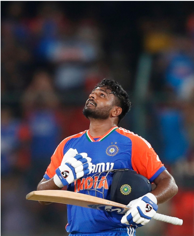 संजू सैमसन विश्व कप शुरू होने से पहले पिछले 20 मैचों में सिर्फ 1 बार 40 रन के ऊपर बना पाए थे। वह भी ओमान के खिलाफ था। 20 मैचों में 12 पारियां तो ऐसी थी जो पॉवर प्ले में ही खत्म हो गई। 

विश्व कप में फिर भी चयन हुआ। जिम्बॉब्वे और नमीबिया के खिलाफ 22-24 रन बनाकर आउट हो गए। टीम से